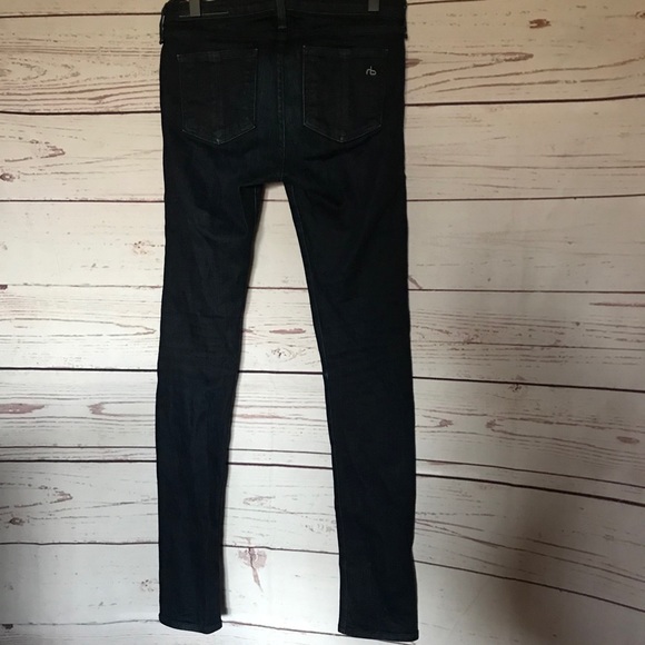 Rag & Bone The Skinny Jean In Olive Harrow Size 26 - Picture 4 of 10